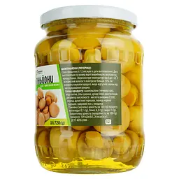 Шампіньйони Домашні продукти мариновані цілі 720 г - мініатюра 2