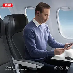 Навушники бездротові XO G17 Avatar Dual Mic Bluetooth Headphones Чорні - мініатюра 10