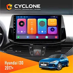 Штатна магнітола Hyundai i30 2017+ Cyclone C9-001 2x32 CPL Cyclone (НФ-00003424)