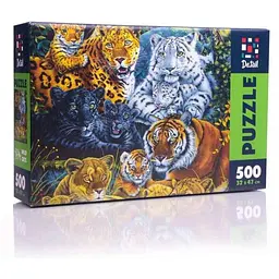 Пазли VLADI TOYS Дикі кішки DT500-14 (укр)