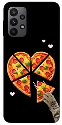 Чохол Demsky Pizza Love Cat для Samsung Galaxy A23 4G
