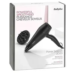 Фен BaByliss Power Smooth чорний (D215DE) - мініатюра 4