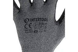 Рукавички робочі захисні Intertool латексна спінена 10" (в упаковці 12 шт.) - мініатюра 2