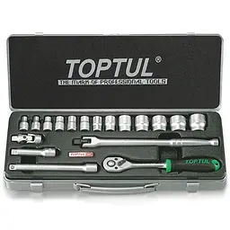Набір інструментів 3/8" 18 од. Toptul hoz0009881
