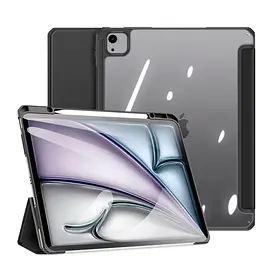 Чохол-книжка Dux Ducis Toby Series With Pencil Holder для Apple iPad Air 13` (2024-2026)/Pro 12.9` (2020-2022) Black [130630] - мініатюра 2