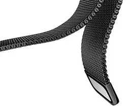 Міланський сітчастий ремінець для годинника Samsung Galaxy Watch 3 45 мм (SM-R840) Black - мініатюра 4