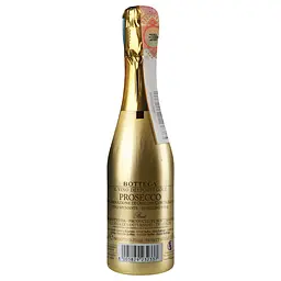 Вино ігристе Bottega Gold Prosecco Brut, 11%, 0,2 л (630968) - мініатюра 3