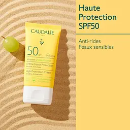Сонцезахисний крем Caudalie Vinosun SPF 50, 50 мл - мініатюра 2