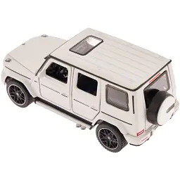 Машинка Rastar Mercedes-Benz AMG G63 1:32 Білий - мініатюра 4