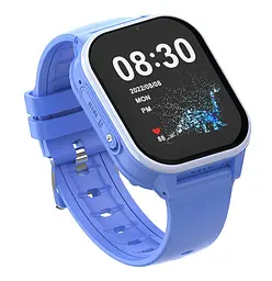Дитячий смарт годинник Lemfo DF89 на Android 8.1 з 16GB пам'яті, GPS трекером, SIM-картою, прослуховуванням та TikTok, YouTube, Instagram, Google До 5 днів роботи Синій - мініатюра 4
