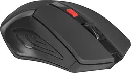 Мишка Defender Accura MM-275 Black-Red (52276) - мініатюра 3