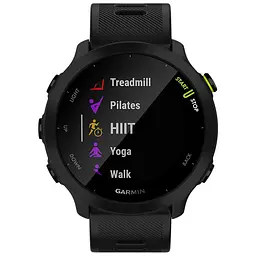 Смарт-годинник Garmin Forerunner 55 Black (010-02562-00/10) - мініатюра 6