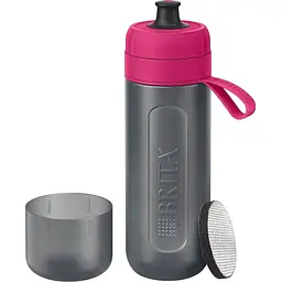 Пляшка для води з фільтром Brita Active рожева 600 мл (1020337) - мініатюра 2