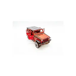 Дерев'яний 3D конструктор "Джип Wrangler" 162 деталей PuzzleOK det0014999 - мініатюра 3