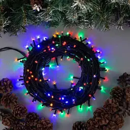 Гірлянда ColorWay LED 200 20м 8 функцій Color 220V (CW-G-200L20VMC) - мініатюра 4