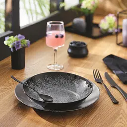 Тарілка обідня Luminarc Slate Black, 25 см (6788144) - мініатюра 5