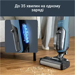 Пилосос Rowenta безпровідний миючий X-Clean 2 120 Вт чорно-блакитний (GZ2271E0) - мініатюра 14