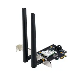 Мережева карта Wi-Fi ASUS PCE-BE6500 (90IG09G0-MO0B00) - мініатюра 2