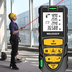 Лазерний далекомір Mileseey S2 40 м, лазерна рулетка - мініатюра 3