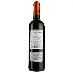 Вино Les Cabanes Chateau Jean Voisin AOP Saint-Emilion Grand Cru 2013, червоне, сухе, 0,75 л - мініатюра 2
