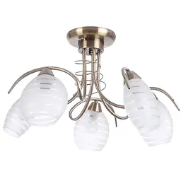 Люстра стельова Brille E14 60W BZ (LK-529C/5)