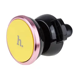 Тримач для смартфону Hoco CA3 Ring Magnetic магнітна фіксація пристрою Yellow