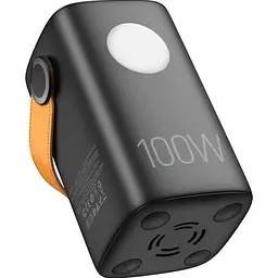 Зовнішній акумулятор Hoco DB160 Astrum 60000mAh 100W Black [134980] - мініатюра 2