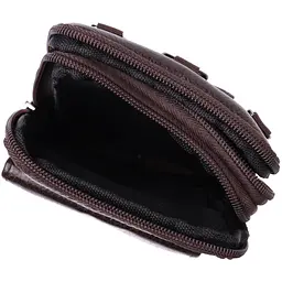 Чоловіча шкіряна сумка Vintage 11х18,5х4 см sum0024957 - мініатюра 4