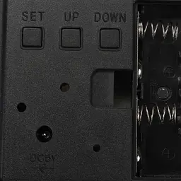 Годинник настільний Grunhelm LED 1609 USB DC+ 5V 2000 мАч (131075) - мініатюра 7