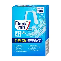 Соль для посудомоечных машин DenkMit 2 кг (4066447789577)