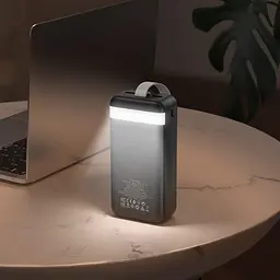 Зовнішній акумулятор Power Bank Borofone BJ14B Freeway 30000 mAh LED LAMP - мініатюра 5