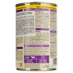 Вологий беззерновий корм для собак Animonda GranCarno Adult Beef + Lamb, з яловичиною та ягням, 400 г - мініатюра 4