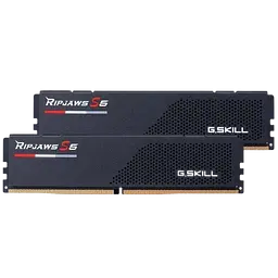 Оперативна пам'ять G.Skill 64GB (2x32GB) DDR5 6400MHz Ripjaws S5 Black (F5-6400J3239G32GX2-RS5K)
