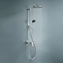 Душова система Grohe QuickFix Vitalio Start System 250 26679001, Хром - мініатюра 10