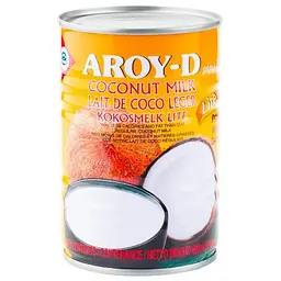 Кокосове молоко Lite 24% Aroy-D 400мл