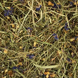 Травʼяне сіно для гризунів із сушеною волошкою та кропивою Deli Nature Rodelicious Herbal HayCornflower&Nettle - мініатюра 2