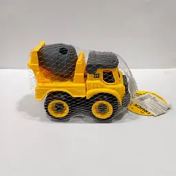 Будтехніка конструктор D 915 /916/917/918, 1 машнка, викрутка, в сітці (6978395260207) Бетонозмішувач Вид 1