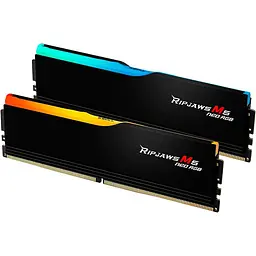Модуль пам'яті G.Skill DDR5 32GB (2x16) Ripjaws M5 Neo 6000Mhz RGB Black AMD EXPO (F5-6000J3636F16GX2-RM5NRK) - мініатюра 2