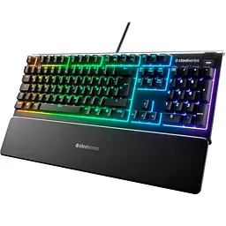 Клавіатура SteelSeries Apex 3 UA (64795) [104680] - мініатюра 3