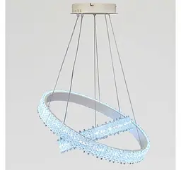 Світлодіодна підвісна люстра Artlight WG5129/60+40WH, 56 Вт, біла - мініатюра 4