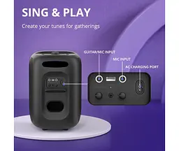 Портативна акустика Tronsmart Halo 200 чорна (868659) - мініатюра 7