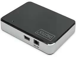 Мультипортовий адаптер Digitus Hub 4-port USB 2.0 HighSpeed, Black (DA-70220)