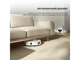 Робот-пилосос з вологим прибиранням Dreame Mova E20 Plus (RLE22GD) White - мініатюра 5