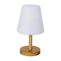 Ліхтар Bo-Camp Cambridge Rechargeable 200 Lumen Bamboo/White (5818792)