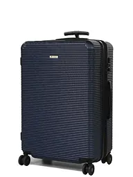Валіза дорожня гігант (XL) полікарбонат Airtex 968 110л 75х50х30 см Темно-синій (Dark blue)