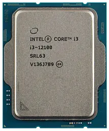 Процесор Intel Core i3 12100 (BX8071512100) (Socket 1700, 8T, 4.3 ГГц, Box)