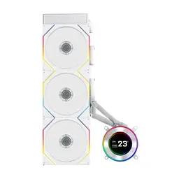 Система рідинного охолодження Lian Li HydroShift II LCD-C 360TL, White (G89.GHS2LCD36TW.00) - мініатюра 2