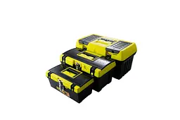 Комплект ящиків для інструментів переносних MasterTool 79-2001 12.5"х16"х19" у наборі 3 шт. жовті - мініатюра 2