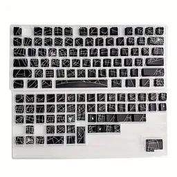 Набір кейкапів Spider Web PBT Cherry Profile 130 клавіш, Чорний
