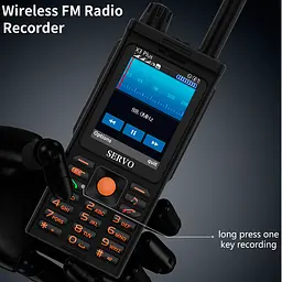 Servo X3 Plus ( 3 sim + рація ) Black - мініатюра 4
